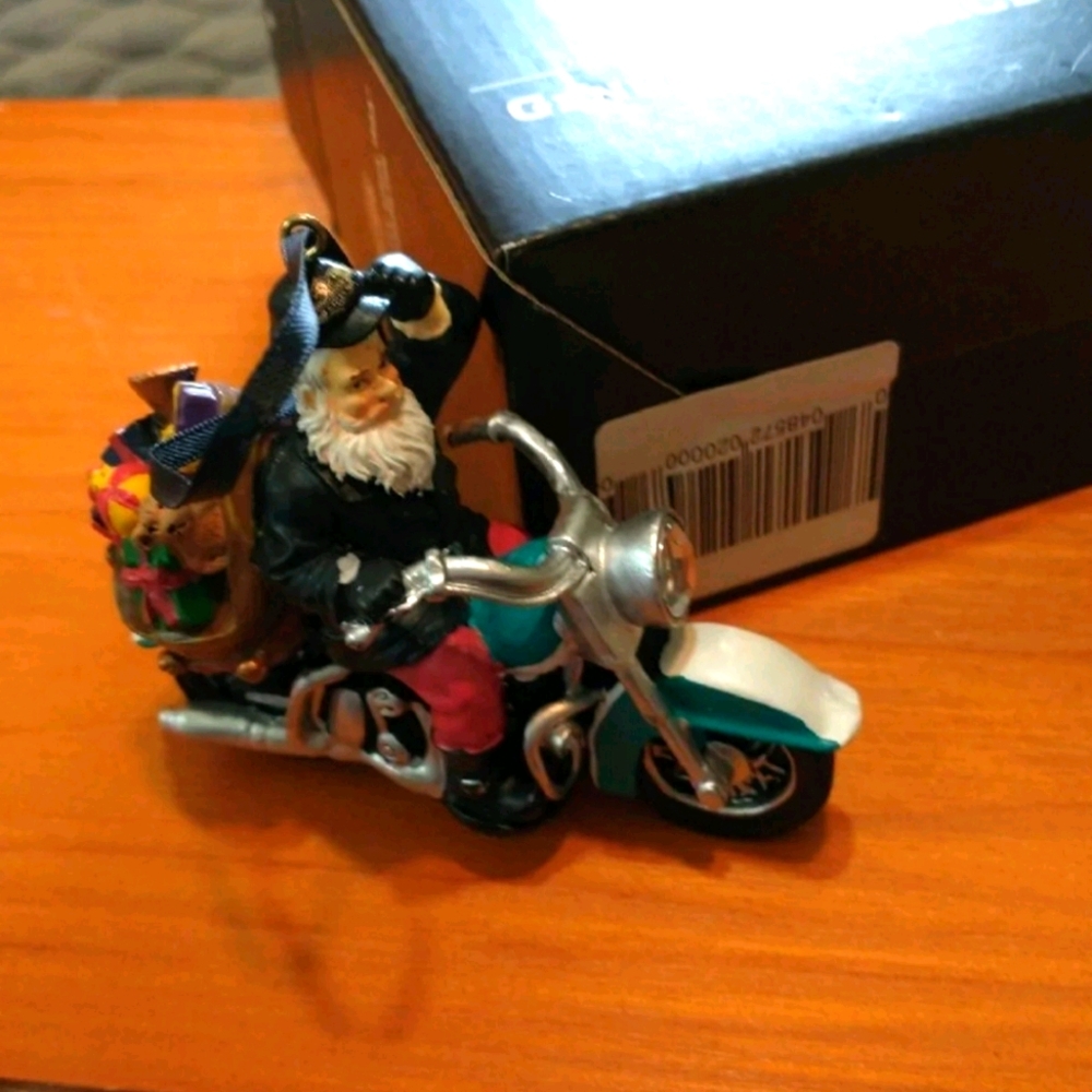 Harley Davidson Christmas ornament in box